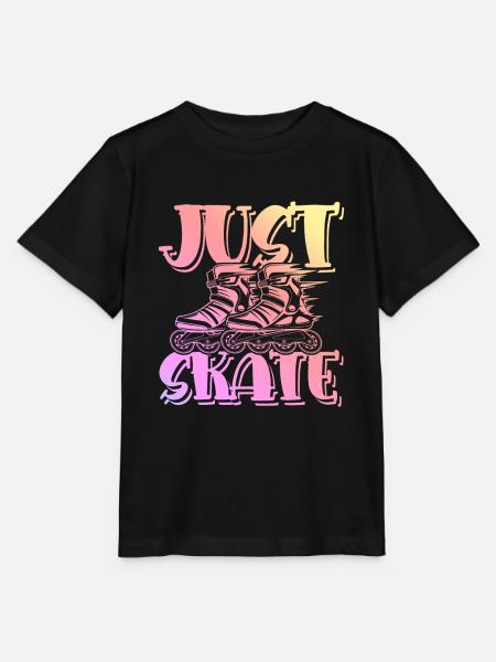 skate skaten - Stanley/Stella Kinder T-Shirt MINI CREATOR - Schwarz
