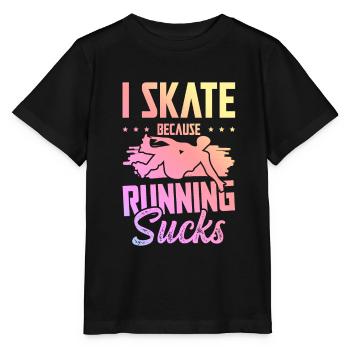 skate skaten - Stanley/Stella Kinder T-Shirt MINI CREATOR  - Schwarz - Vorne - Mikhail (115cm)
