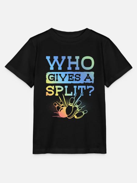 Bowling Split Spruch - Stanley/Stella Kinder T-Shirt MINI CREATOR - Schwarz