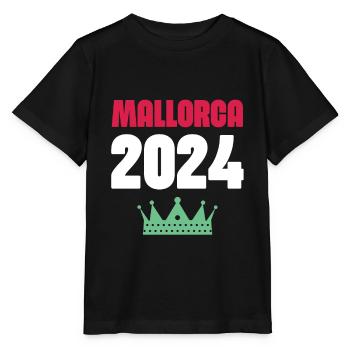 Jours fériés à Majorque 2024 - T-shirt bio MINI CREATOR Stanley/Stella Enfant - noir - Devant - Mikhail (115cm)