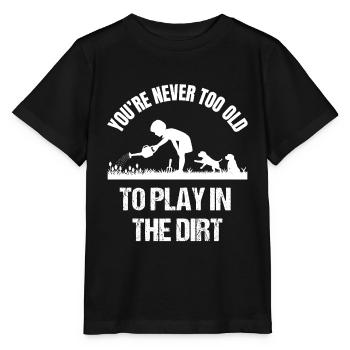 Gardening Gardener Gardener Gardener Dogs Funny - Stanley/Stella MINI CREATOR Kids’ T-Shirt - black - Front - Mikhail (115cm)