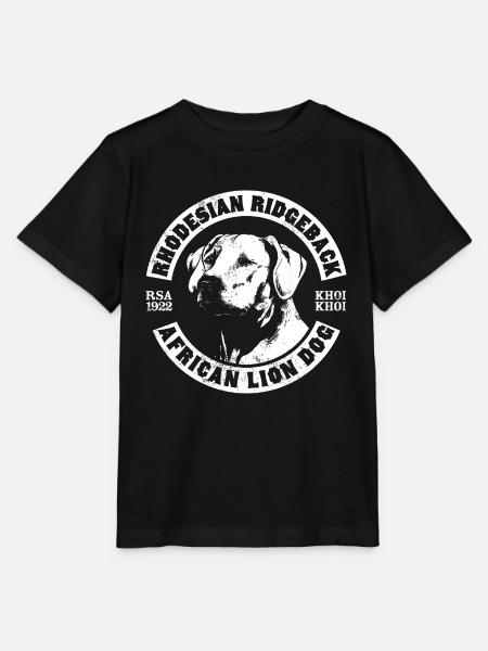 Rhodesian Ridgeback Logo - Stanley/Stella Kinder T-Shirt MINI CREATOR - Schwarz