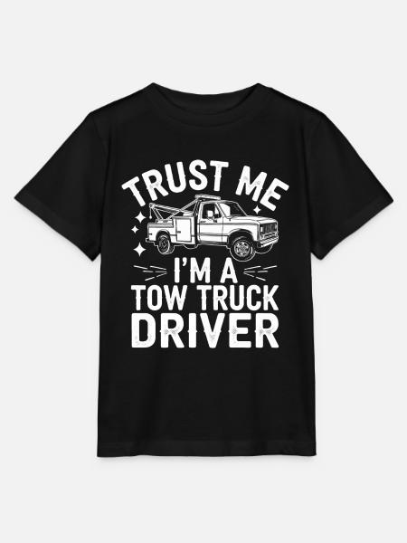 Abschleppwagen Truck Abschlepper - Stanley/Stella Kinder T-Shirt MINI CREATOR - Schwarz