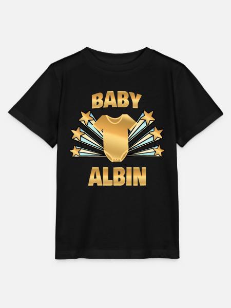 Schwanger Albin - Stanley/Stella Kinder T-Shirt MINI CREATOR - Schwarz