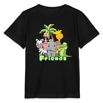 Amis - T-shirt bio MINI CREATOR Stanley/Stella Enfant - noir - Devant - Mikhail (115cm)