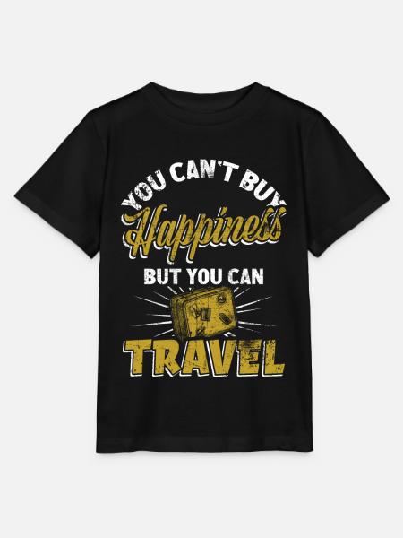Reisen Reisender - Stanley/Stella Kinder T-Shirt MINI CREATOR  - Schwarz