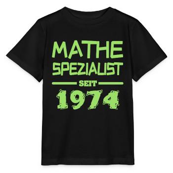 1974 - Stanley/Stella Kinder T-Shirt MINI CREATOR  - Schwarz - Vorne - Mikhail (115cm)