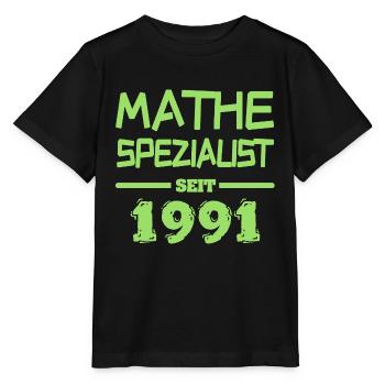91er - Stanley/Stella Kinder T-Shirt MINI CREATOR  - Schwarz - Vorne - Mikhail (115cm)