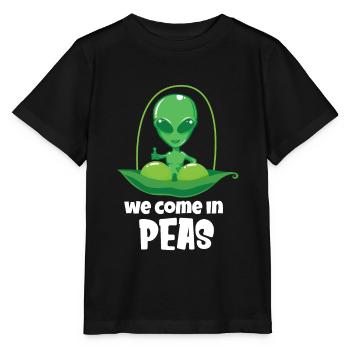 Alien Ufo Alien Aliens Zone 51 - T-shirt bio MINI CREATOR Stanley/Stella Enfant - noir - Devant - Mikhail (115cm)