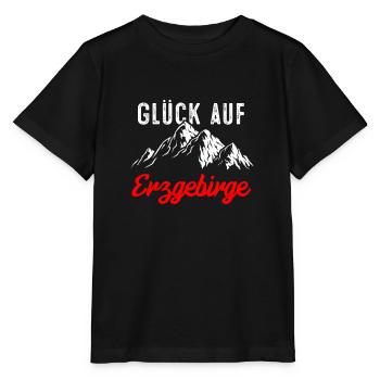 Glueck auf Erzgebirge - Stanley/Stella Kinder T-Shirt MINI CREATOR  - Schwarz - Vorne - Mikhail (115cm)
