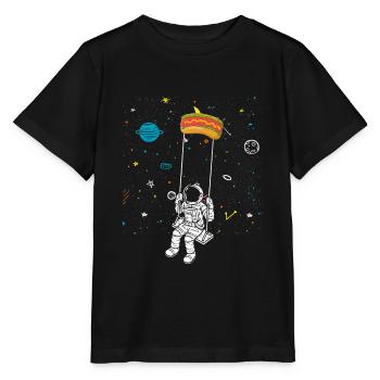 Hot Dog Lover Saucisse Fast Food Hot-dog nourriture - T-shirt bio MINI CREATOR Stanley/Stella Enfant - noir - Devant - Mikhail (115cm)