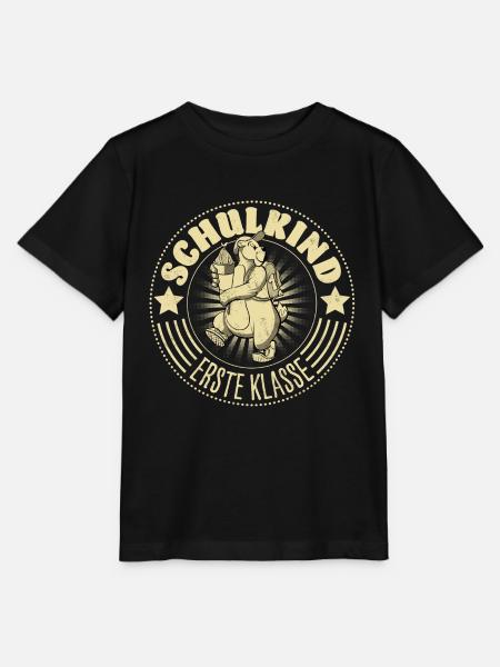 Schoolchild First Grade - Stanley/Stella MINI CREATOR Kids’ T-Shirt - black