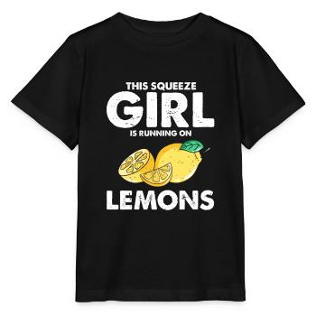 Limonade Limonade Limonade Limonade Stand Design - T-shirt bio MINI CREATOR Stanley/Stella Enfant - noir - Devant - Mikhail (115cm)