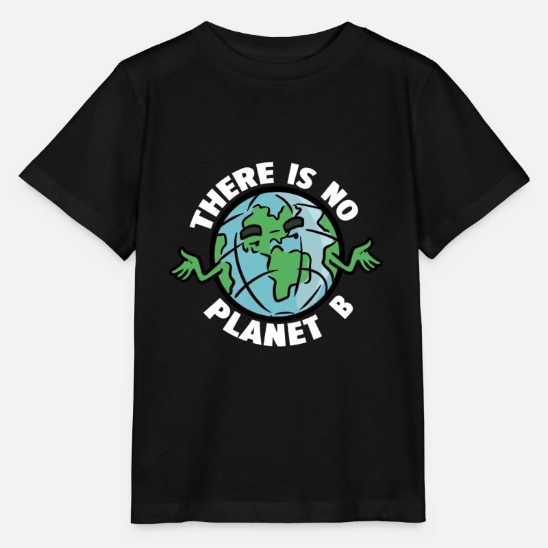 Pas de planète B Pas de planète B - T-shirt bio MINI CREATOR Stanley/Stella Enfant - noir