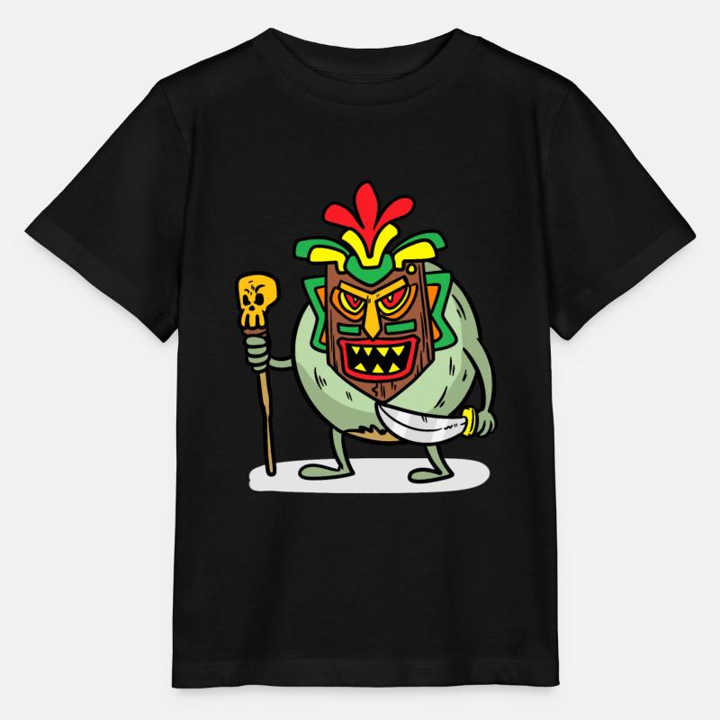 Noix de coco cannibale Noix de coco cannibale - T-shirt bio MINI CREATOR Stanley/Stella Enfant - noir
