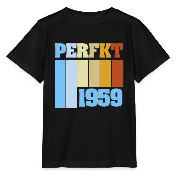 Einzigartig 1959 - Stanley/Stella Kinder T-Shirt MINI CREATOR  - Schwarz - Vorne - Mikhail (115cm)