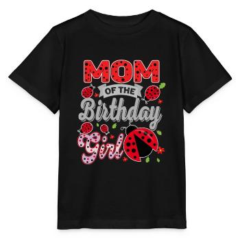 Fille d’anniversaire - T-shirt bio MINI CREATOR Stanley/Stella Enfant - noir - Devant - Mikhail (115cm)