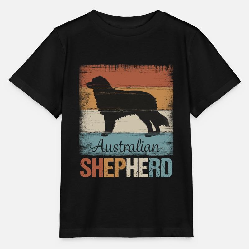 Berger Australien - T-shirt bio MINI CREATOR Stanley/Stella Enfant - noir