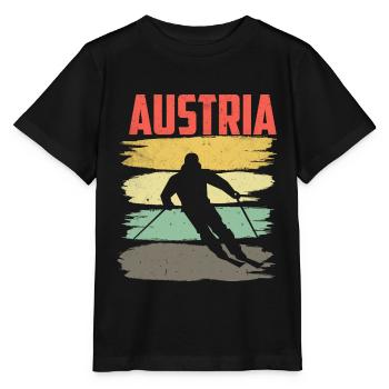 Austria - Stanley/Stella MINI CREATOR Kids’ T-Shirt - black - Front - Mikhail (115cm)