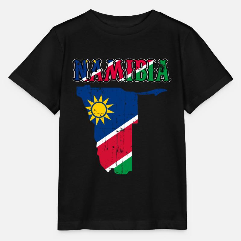 Namibia - Stanley/Stella Kinder T-Shirt MINI CREATOR - Schwarz