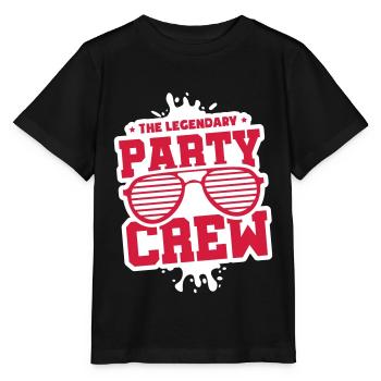 Party Crew - T-shirt bio MINI CREATOR Stanley/Stella Enfant - noir - Devant - Mikhail (115cm)