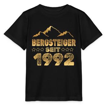 geboren 1992 - Stanley/Stella Kinder T-Shirt MINI CREATOR  - Schwarz - Vorne - Mikhail (115cm)