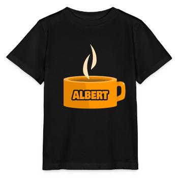 Cafe Albert - Stanley/Stella MINI CREATOR Kids’ T-Shirt - black - Front - Mikhail (115cm)