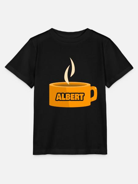 Cafe Albert - Stanley/Stella Kinder T-Shirt MINI CREATOR  - Schwarz