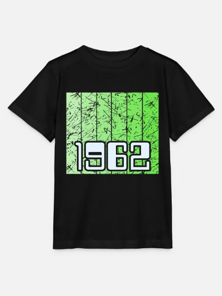 Grün 1962 - Stanley/Stella Kinder T-Shirt MINI CREATOR - Schwarz