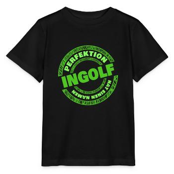 Perfection Ingolf - T-shirt bio MINI CREATOR Stanley/Stella Enfant - noir - Devant - Mikhail (115cm)