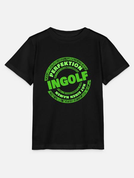 Perfektion Ingolf - Stanley/Stella Kinder T-Shirt MINI CREATOR - Schwarz