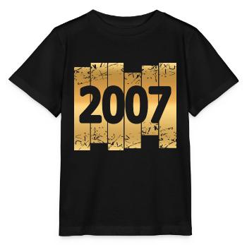 in 2007 - Stanley/Stella MINI CREATOR Kids’ T-Shirt - black - Front - Mikhail (115cm)