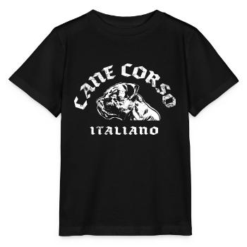 Cane Corso - T-shirt bio MINI CREATOR Stanley/Stella Enfant - noir - Devant - Mikhail (115cm)