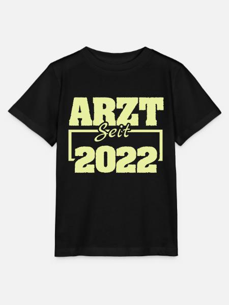 Ärztin 2022 - Stanley/Stella Kinder T-Shirt MINI CREATOR - Schwarz
