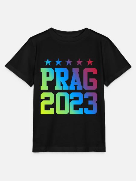 Prag 2023 - Stanley/Stella Kinder T-Shirt MINI CREATOR  - Schwarz