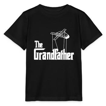 The Grandfather the Godfather Grandpa Grandfather Lustig - Stanley/Stella MINI CREATOR Kids’ T-Shirt - black - Front - Mikhail (115cm)
