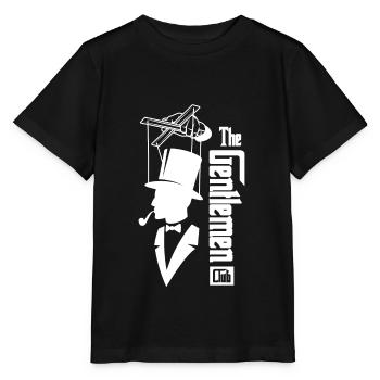 The Gentlemen Club Godfather Grandpa Grandfather Lustig - Stanley/Stella MINI CREATOR Kids’ T-Shirt - black - Front - Mikhail (115cm)