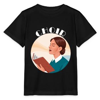 Chorleiter Musik Lustiger Musiklehrer Maestro - Stanley/Stella Kinder T-Shirt MINI CREATOR  - Schwarz - Vorne - Mikhail (115cm)