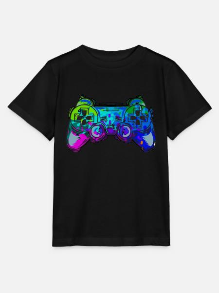 Game Controller Splash Gaming - Stanley/Stella Kinder T-Shirt MINI CREATOR - Schwarz