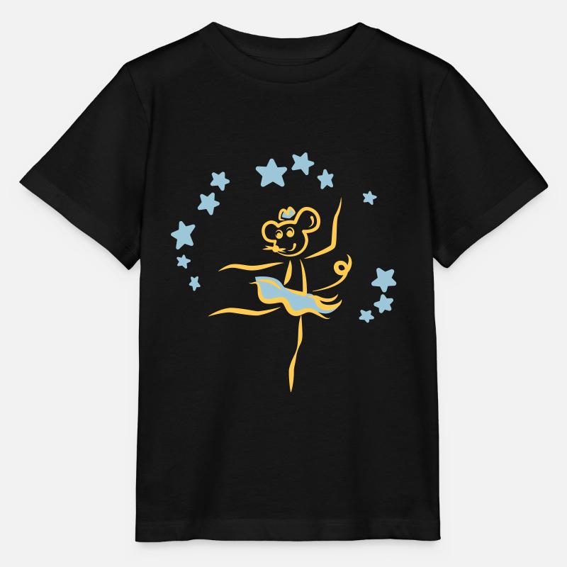 Tanzmaus | Tanzshirts - Stanley/Stella Kinder T-Shirt MINI CREATOR - Schwarz