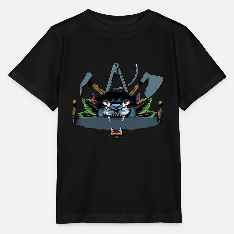 Zimmermann Zunftzeichen - Stanley/Stella Kinder T-Shirt MINI CREATOR - Schwarz