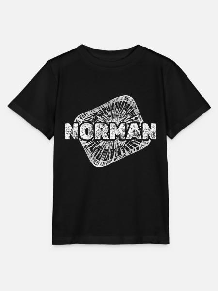 Geschenk für Norman - Stanley/Stella Kinder T-Shirt MINI CREATOR - Schwarz