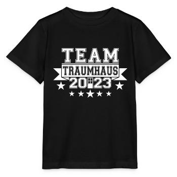 Client Client Team Dream House 2023 House Construction - Stanley/Stella MINI CREATOR Kids’ T-Shirt - black - Front - Mikhail (115cm)