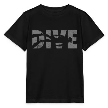 Dive Scuba Diving Tshirt - Scuba Diving Shirt - Stanley/Stella Kinder T-Shirt MINI CREATOR  - Schwarz - Vorne - Mikhail (115cm)