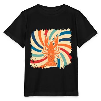 Homard - T-shirt bio MINI CREATOR Stanley/Stella Enfant - noir - Devant - Mikhail (115cm)