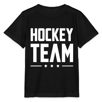 Hockey Team - Stanley/Stella MINI CREATOR Kids’ T-Shirt - black - Front - Mikhail (115cm)