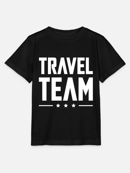 Travel Team - Stanley/Stella Kinder T-Shirt MINI CREATOR - Schwarz