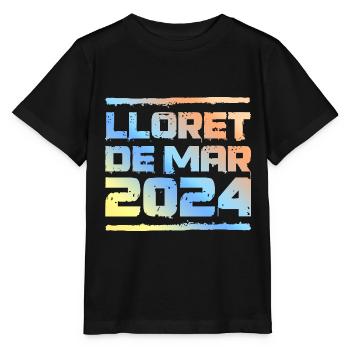 Lloret De Mar 2024 Bunt - Stanley/Stella Kinder T-Shirt MINI CREATOR  - Schwarz - Vorne - Mikhail (115cm)