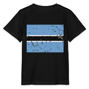 Botswana - Stanley/Stella Kinder T-Shirt MINI CREATOR  - Schwarz - Vorne - Mikhail (115cm)