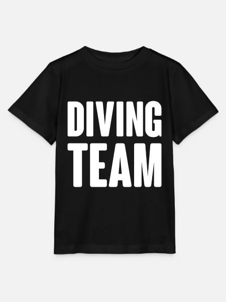 Diving Team - Stanley/Stella Kinder T-Shirt MINI CREATOR - Schwarz
